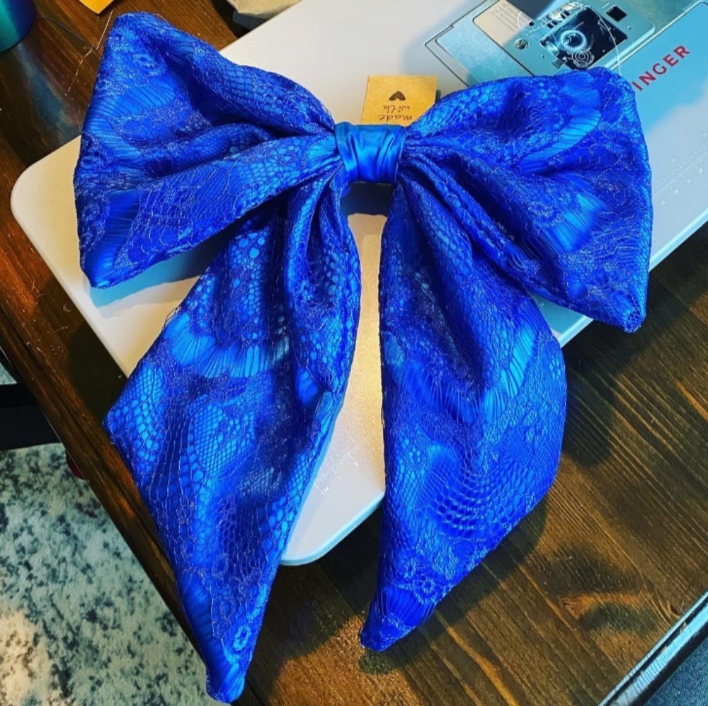 COSPLAY Disney Little Mermaid handmade hair bow
